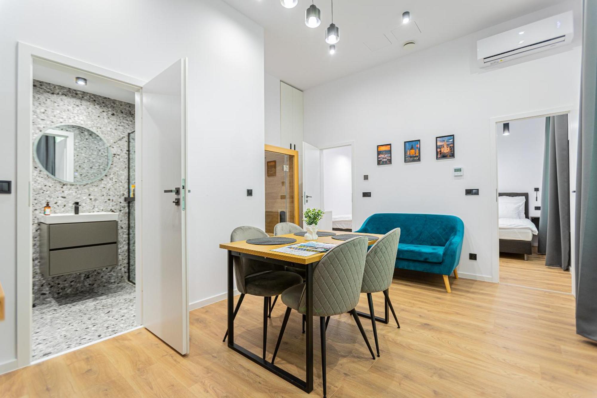 Deluxe4 Apartment With 2 Rooms Next To The Synagogue Free Air Conditioner, Sauna Budapest Bagian luar foto
